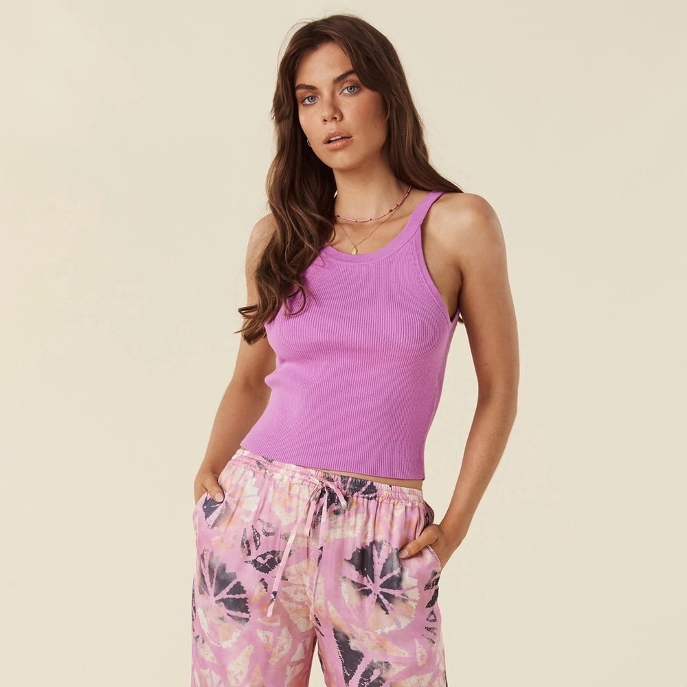 Spell barefoot rib singlet
